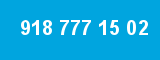 918 777 15 02